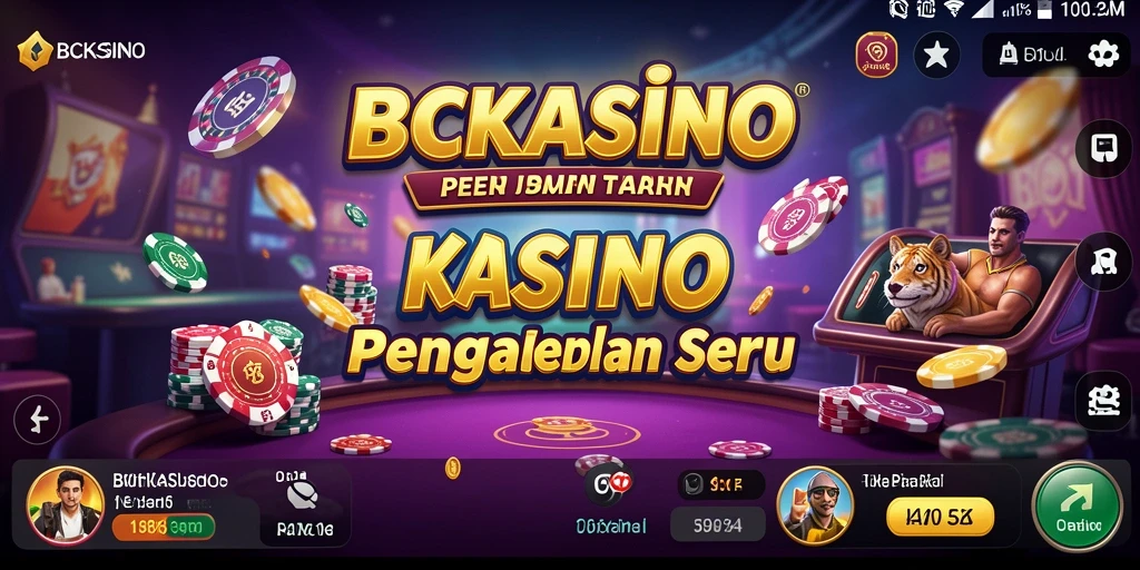 Tampilan menarik dari gameplay BCKASINO yang mendebarkan.