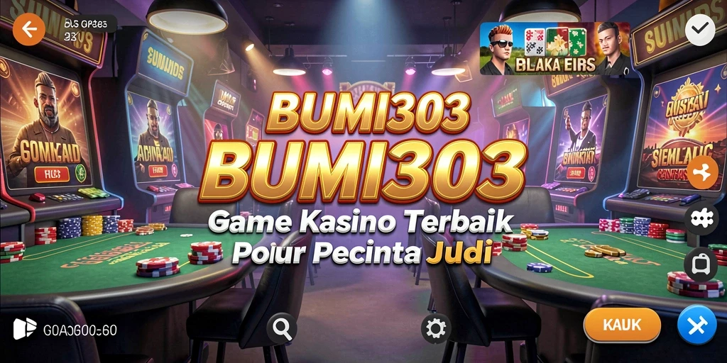 Tampilan gameplay BUMI303 yang mengesankan dan penuh aksi.
