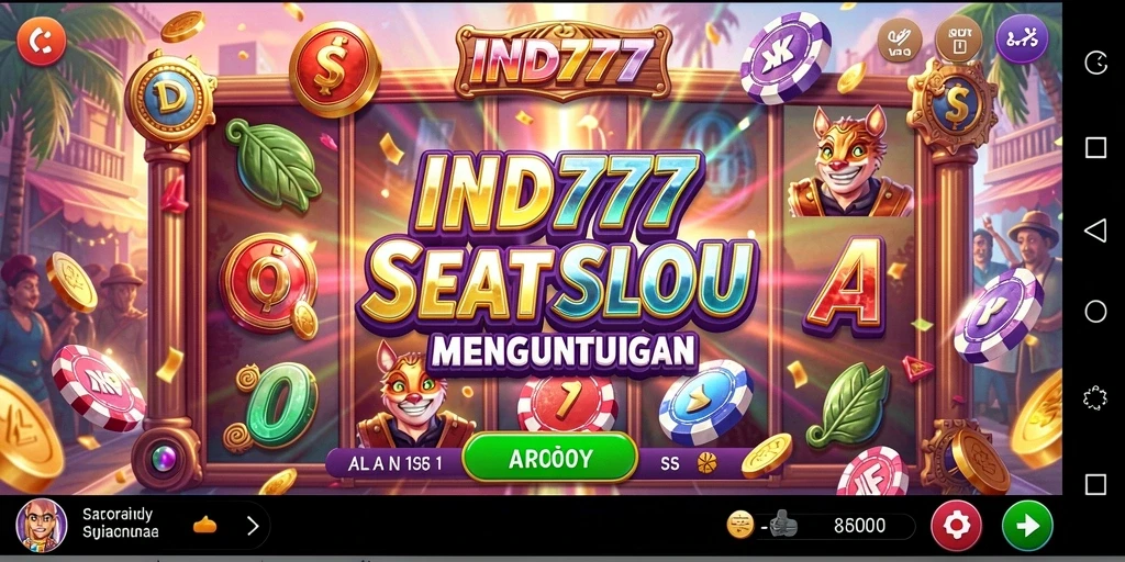 Screenshot gameplay IND777 menampilkan tampilan slot yang menarik.