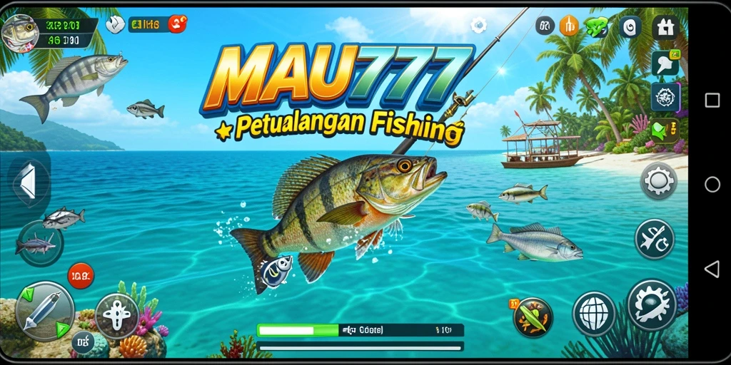 Menggambarkan gameplay memancing yang menantang dan mendebarkan di MAU777.