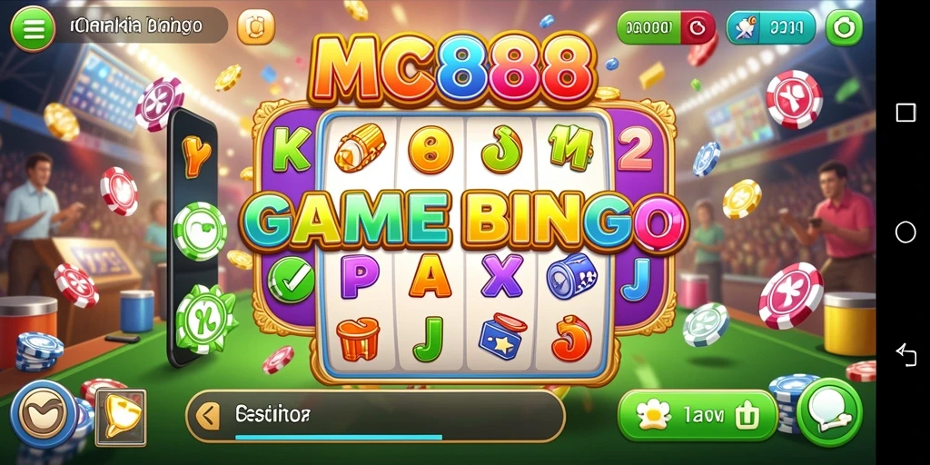 Screenshot gameplay Bingo yang seru dan menarik di MC888.