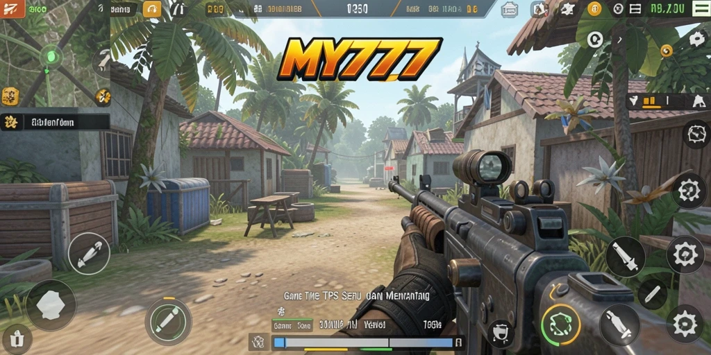 Gameplay mendebarkan dari MY777 dalam aksi TPS.