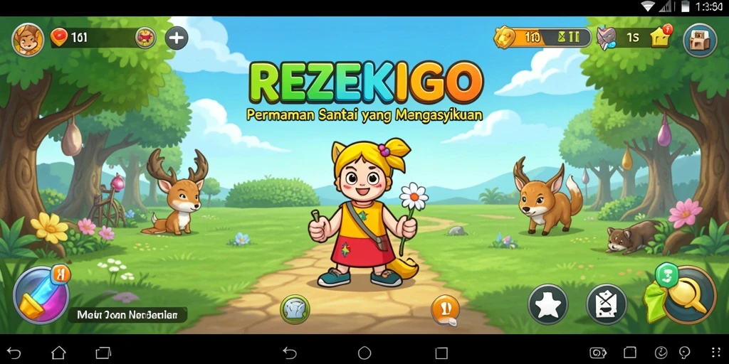 Screenshot gameplay <strong>REZEKIGO</strong> menampilkan momen seru dan menarik dari permainan Casual.