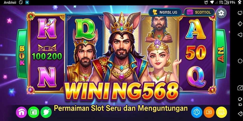 Tampilan gameplay seru dan menarik dari WINNING568.