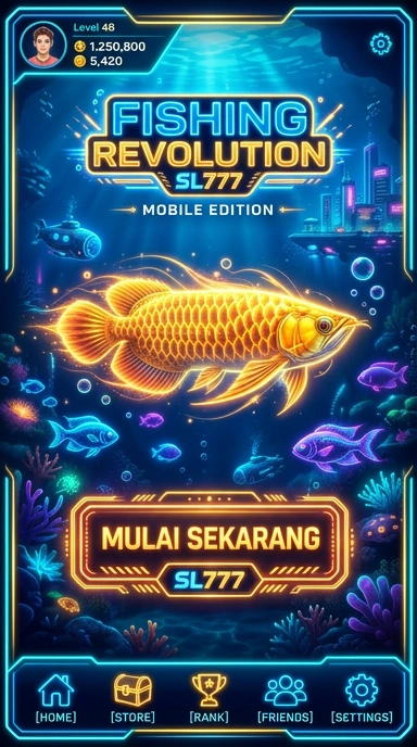 Screenshot aplikasi sl777 menampilkan antarmuka sederhana dan modern.